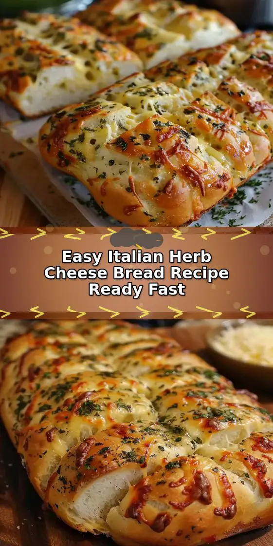 Italian Herbs and Cheese Bread