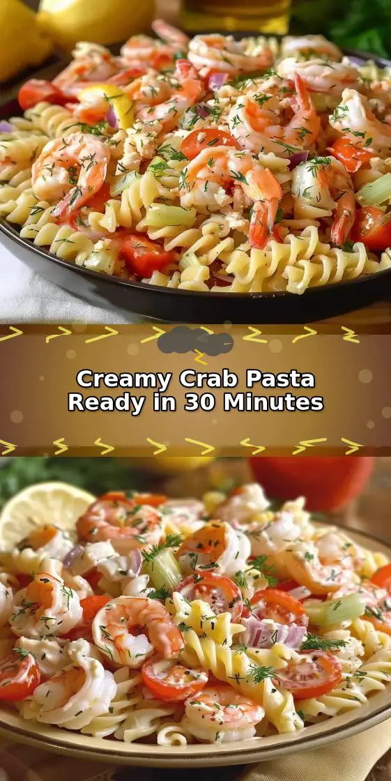Seafood Pasta with Shrimp & Crab