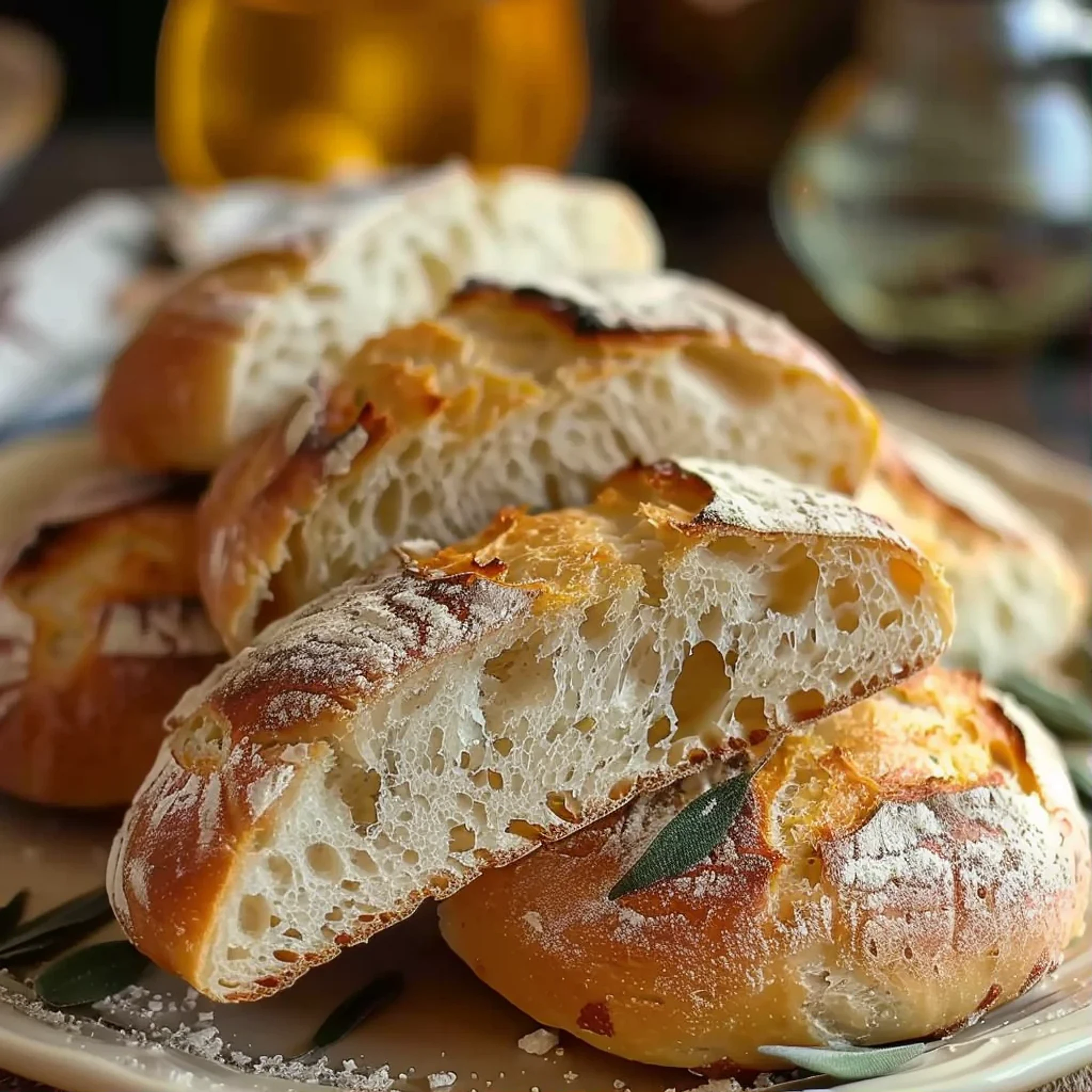 Easy Italian Bread Recipe for Perfect Crusty Loaves - Recipe Image