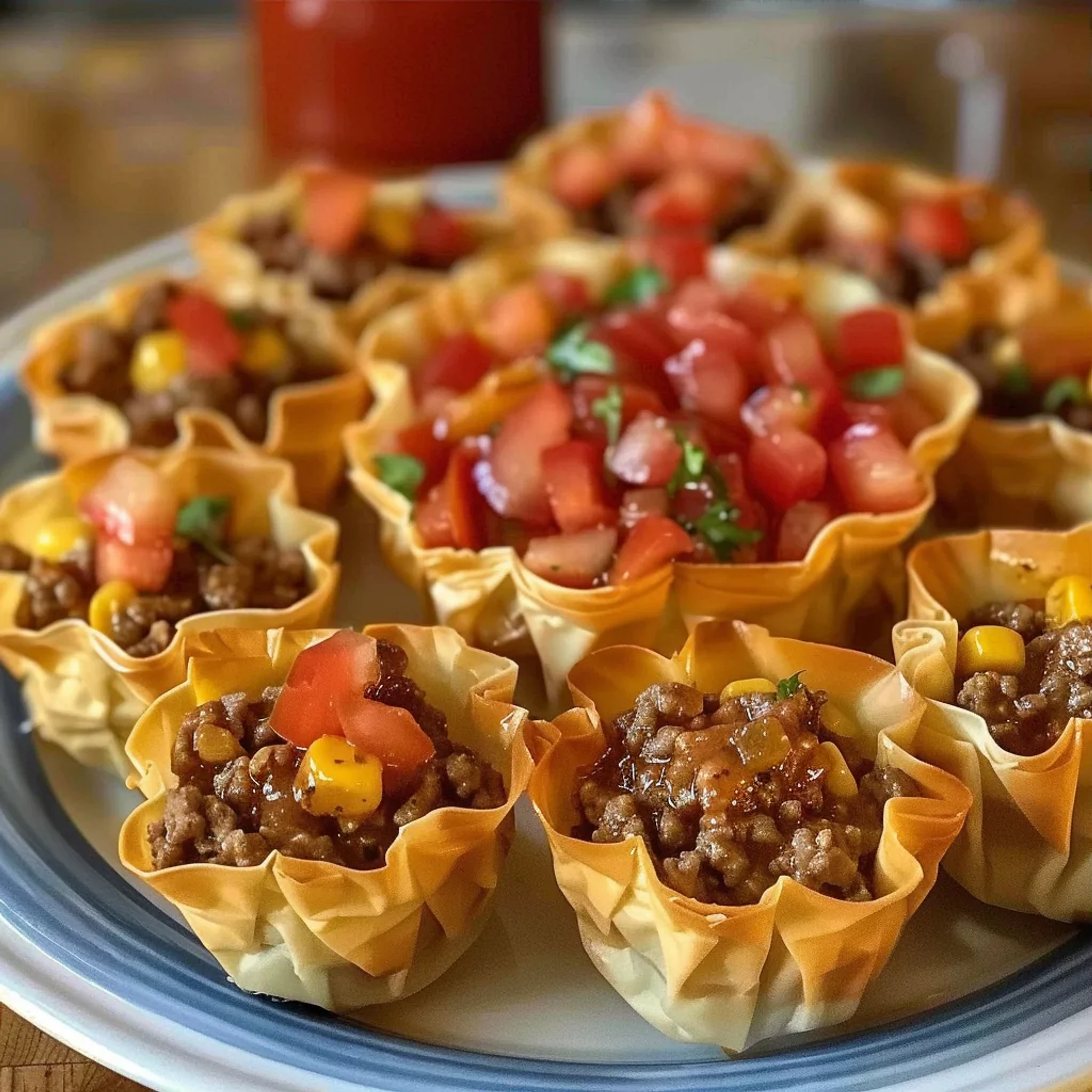 Easy Taco Ranch Bites: A Perfect Appetizer Recipe - Recipe Image