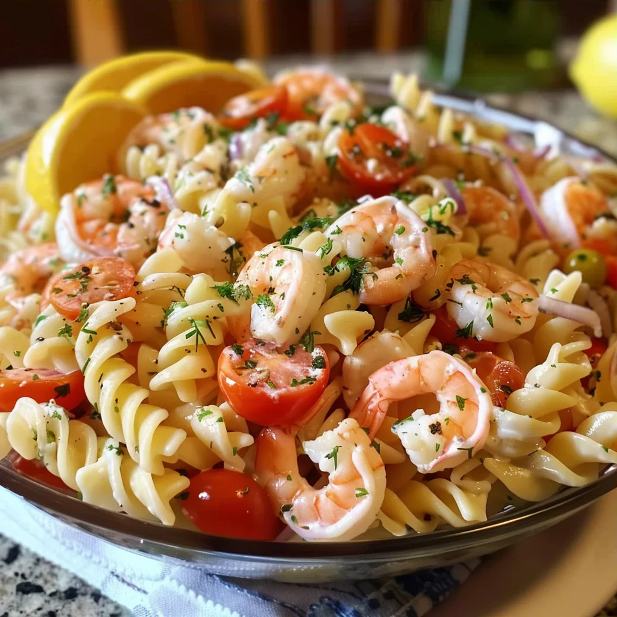 Easy Shrimp and Crab Pasta: Creamy Recipe in 30 Minutes - Recipe Image