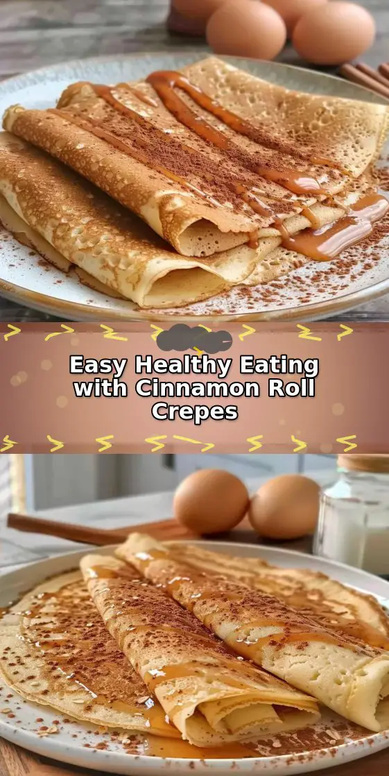 Cinnamon Roll Protein Crepes