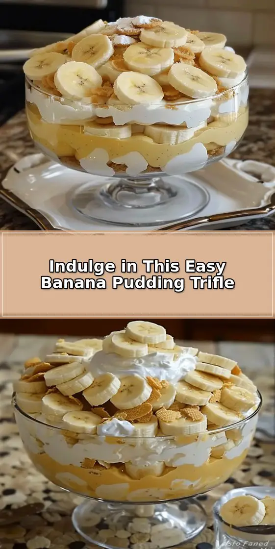 Classic Banana Pudding Trifle