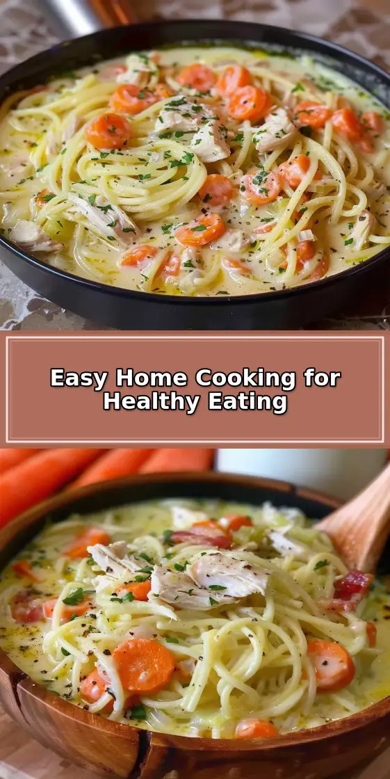 Crack Chicken Noodle Soup