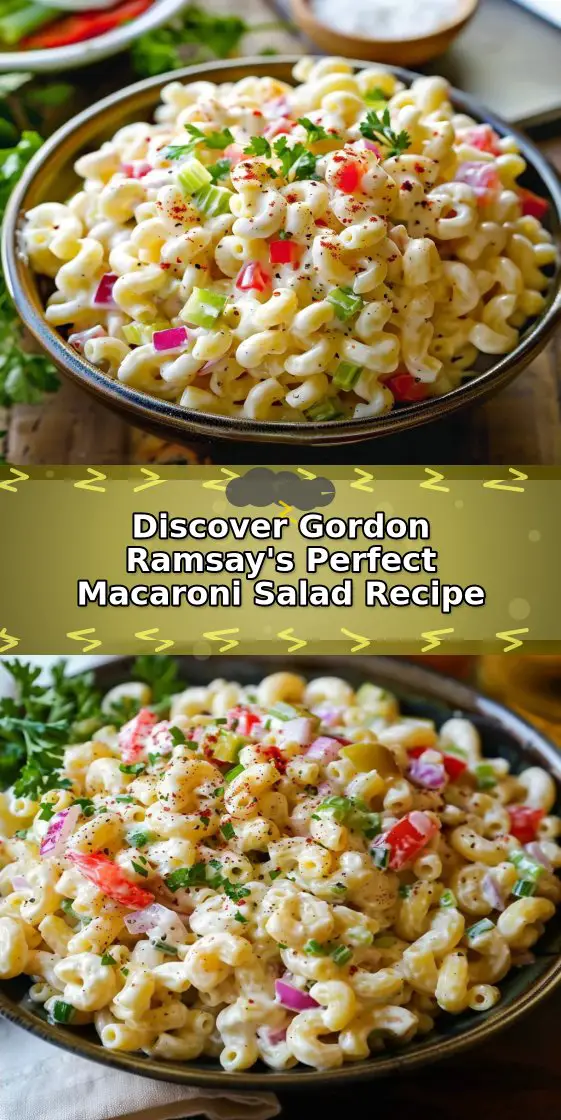 Gordon Ramsay Macaroni Salad