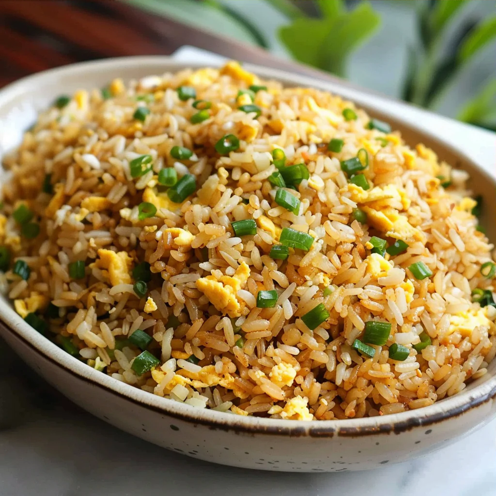 Easy Egg Fried Rice Recipe for Healthy Home Cooking - Recipe Image