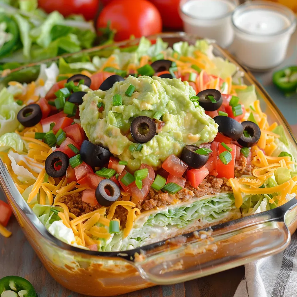 Best 7 Layer Dip Recipe for Game Day - Recipe Image