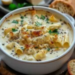 Creamy Alfredo Lasagna Soup – The Ultimate Comfort Dinner - Recipe Image