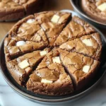 Fudgy Biscoff Blondies with Cookie Butter Swirl - Recipe Image