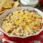 Cheesy Sausage Dip – The Ultimate Party Appetizer! - Recipe Image
