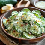 Crisp Cucumber Caesar Salad (No Lettuce!) - Recipe Image