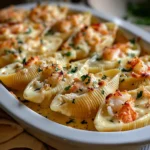 Creamy Seafood Stuffed Shells (Restaurant-Style!) - Recipe Image