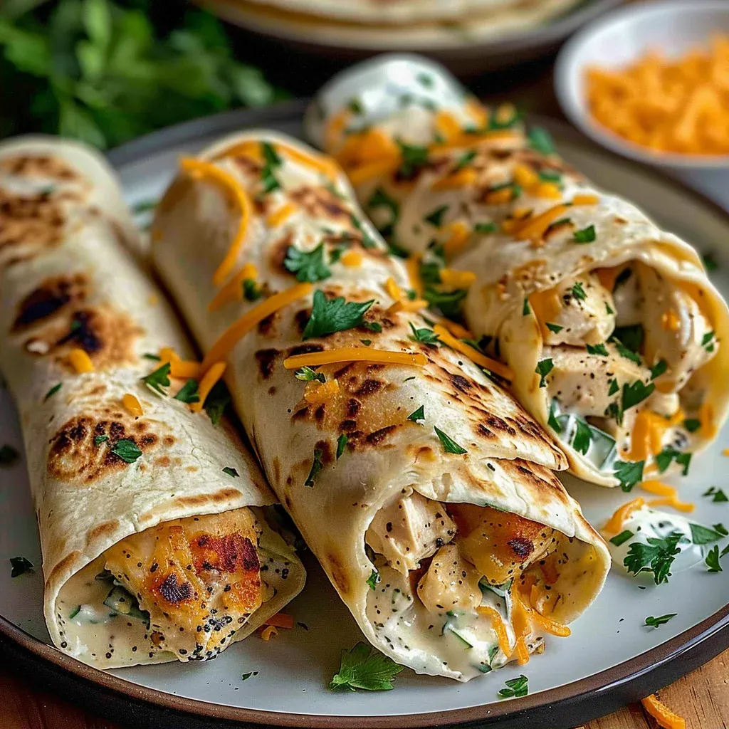 Wraps Pics Low Carb Cheesy Garlic Chicken Wraps – Easy Keto Lunch Idea