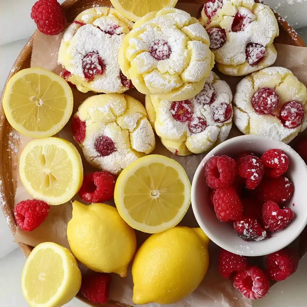 Soft & Zesty Lemon Raspberry Cookies You’ll Crave All Summer - Recipe Image