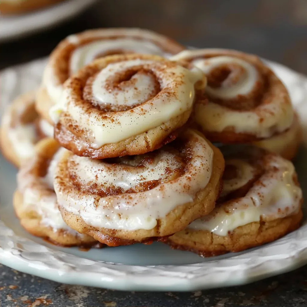 Cinnamon Roll Cheesecake Cookies You’ll Want Every Day - Recipe Image