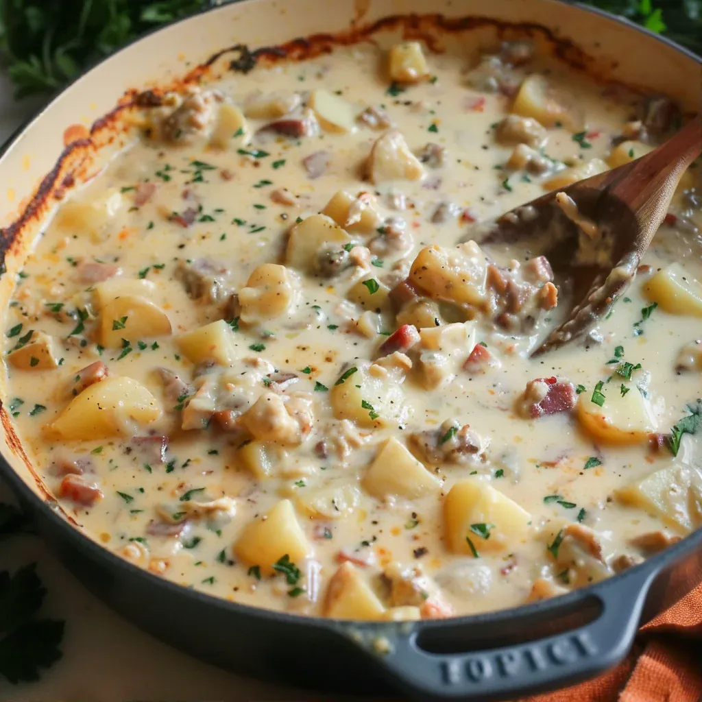 Cozy Sausage Potato Soup That Feels Like a Warm Hug on Cold Nights - Recipe Image