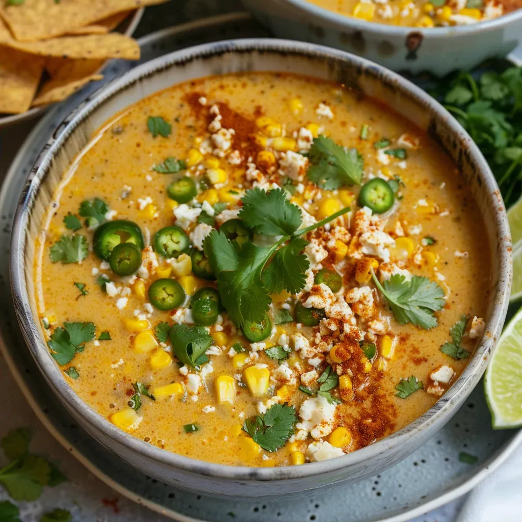 Mexican Street Corn Soup That Blows Minds - Recipe Image