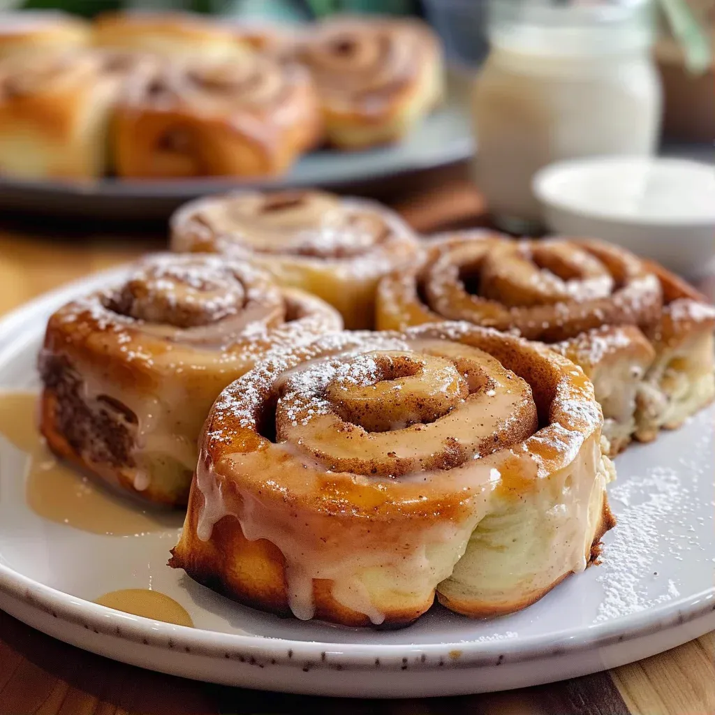 Cinnamon Rolls Meet Banana Bread Magic - Recipe Image