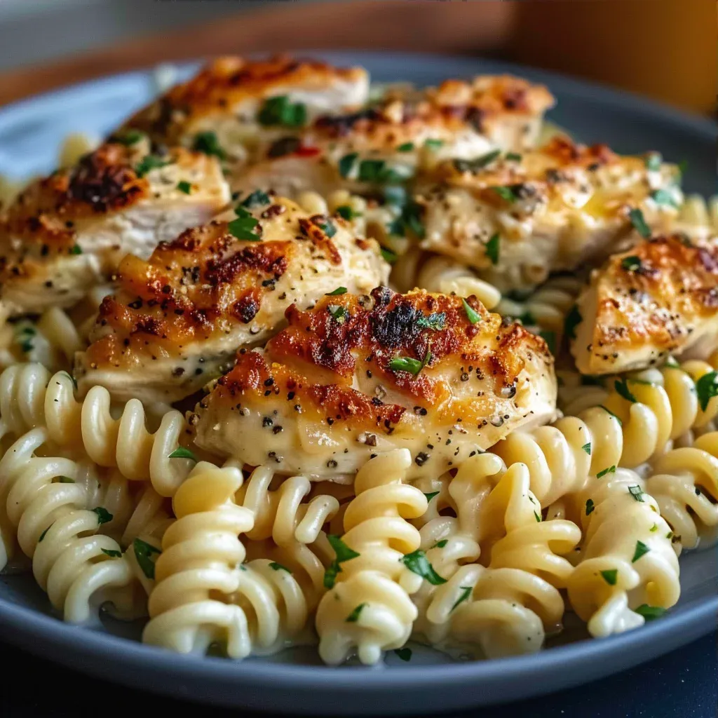 Creamy Garlic Parmesan Chicken Pasta You’ll Crave Every Week - Recipe Image